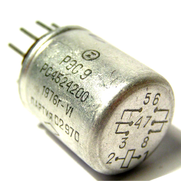 RES-9-s-82-po-85.07-god-010206 Реле РЭС9. Год: с 82 по 07.85 Паспорт: 01, 02, 06 — изображение 1